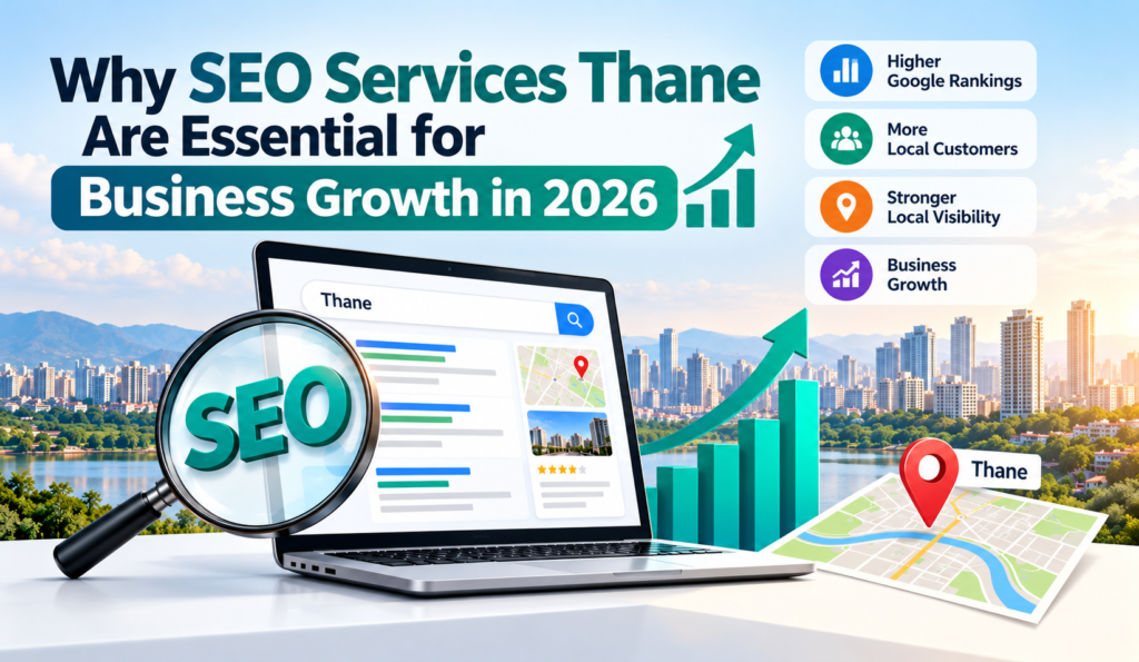 SEO services Thane for higher Google rankings, local visibility, and business growth in 2026.